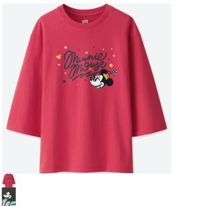 UNI QLO MICKEY MOUSE  (SHORT-SLEEVE GRAPHIC T-SHIR